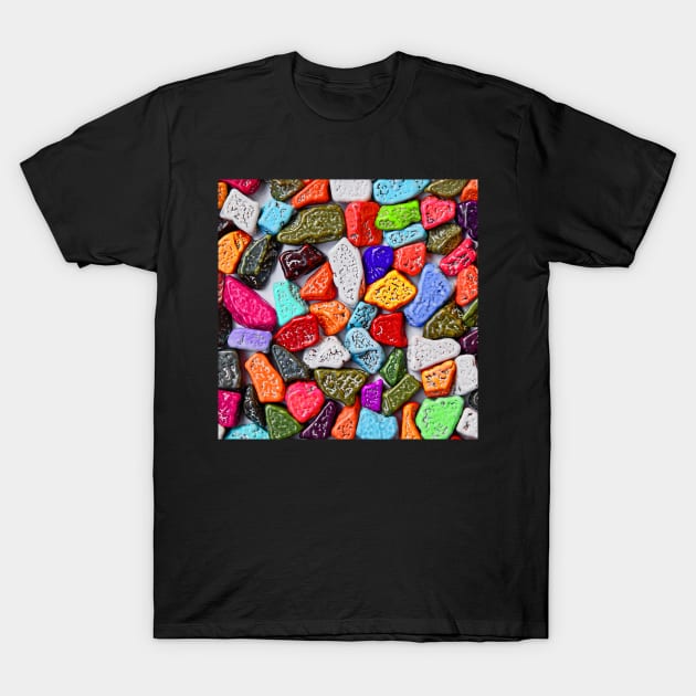 Rocky Textures T-Shirt by Art by Ergate